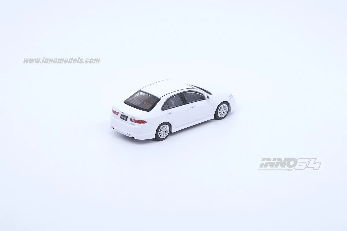 Inno64 1:64 Honda Accord Euro-R (CL7) Premium White Pearl W/ Extras
