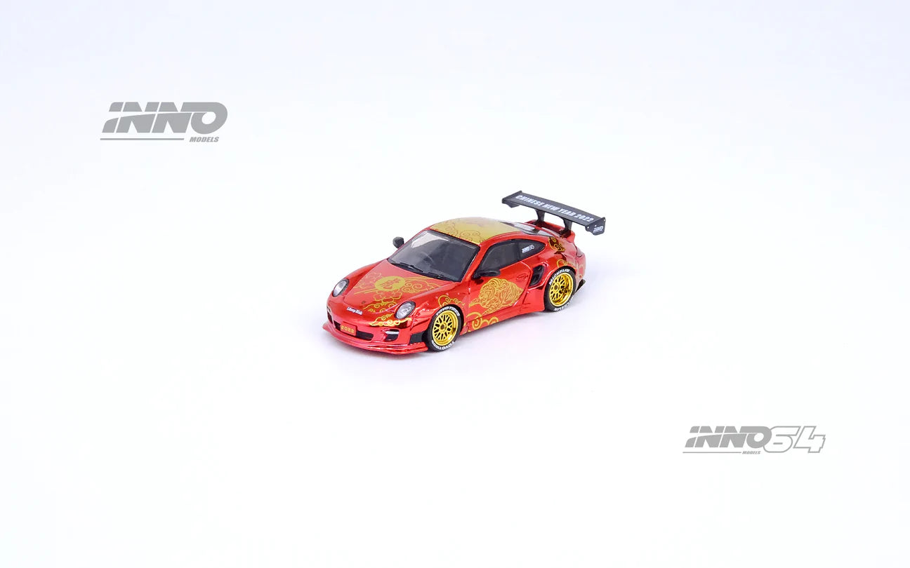 Inno64 1:64 Liberty Walk Year of the Tiger CNY 2022 Porsche 911 GT3 RS (997)