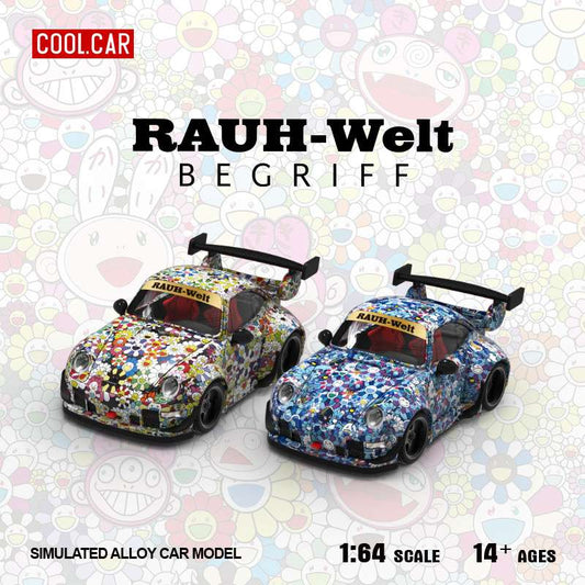 Cool Car 1:64 Rauh Welt Begriff Tooned RWB
