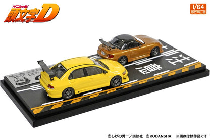 Modeler's64 Initial D Set Vol.6 Satoshi Omiya Mazda MX5 Roadster RS NB8C VS Kobayakawa Mitsubishi Lancer Evolution VII CT9A