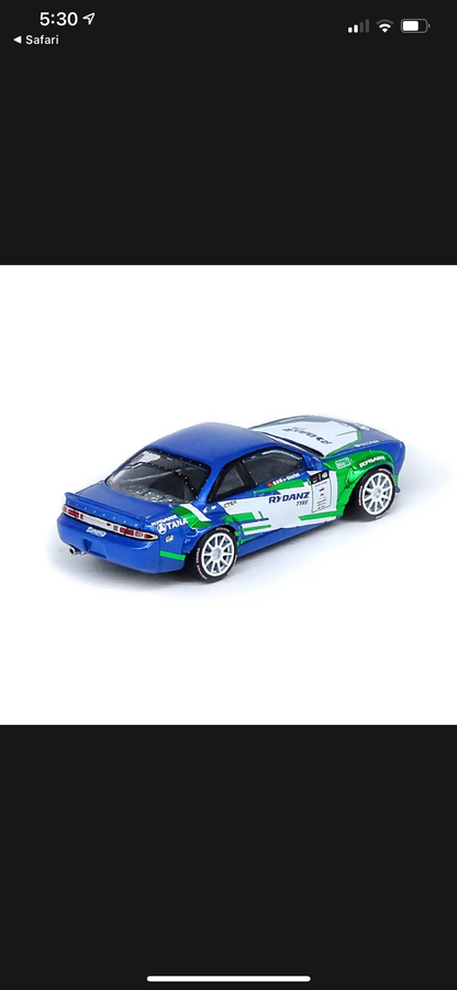 Inno64 1:64 Nissan Silvia S14 Rocket Bunny Boss FIA Intercontinental Drifting Cup Tsukuba 2019