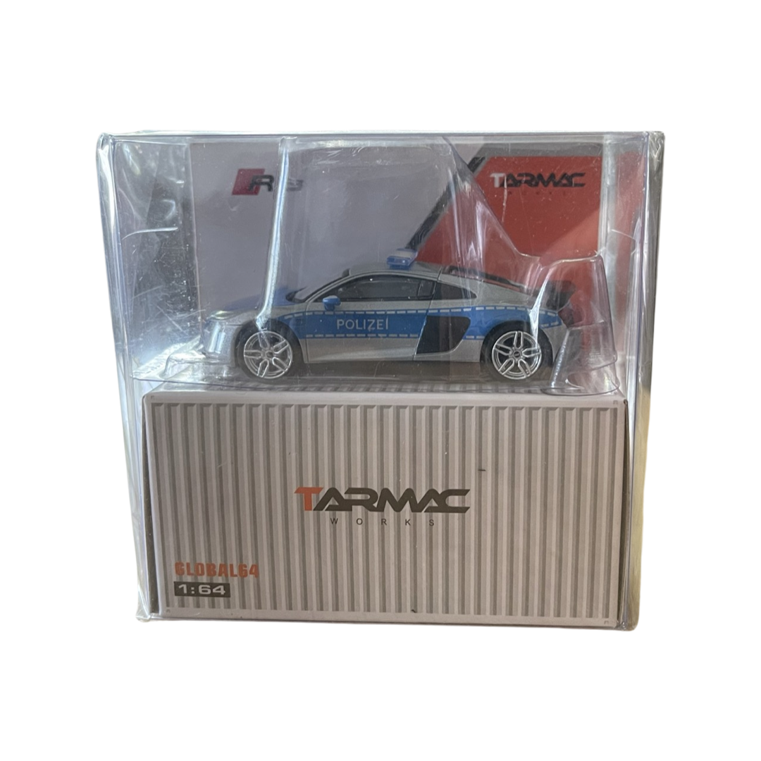 Tarmac Works 1:64 Global64 Audi R8 V10 Plus German Police