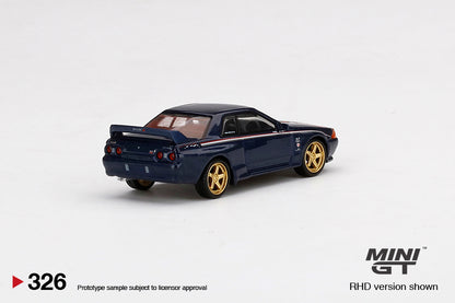 MiniGT Nissan Skyline GT-R (R32) Nismo S-Tune Dark Blue MiJo Exclusive #326