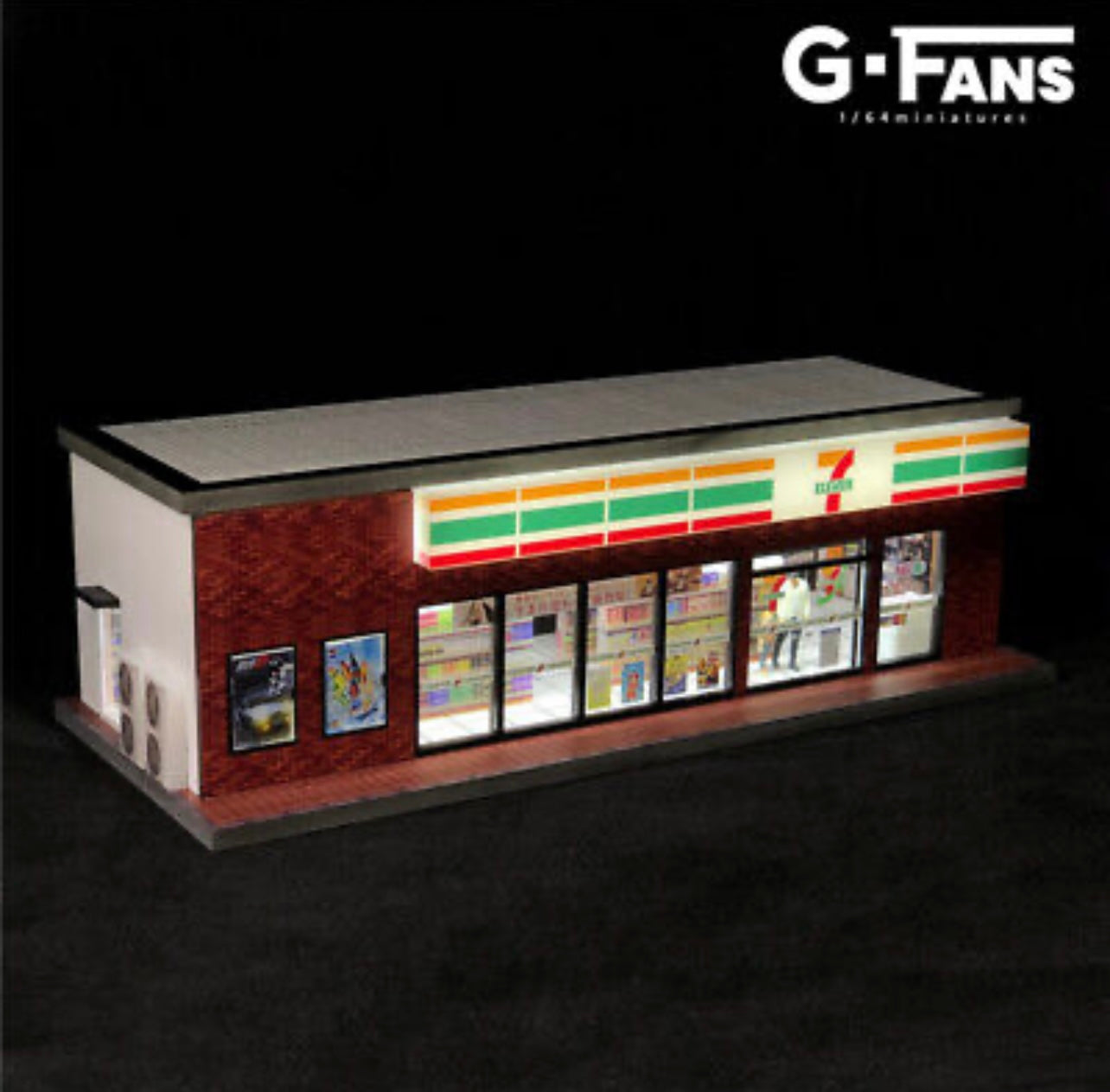 G-Fans 1:64 Diorama Building 7-11