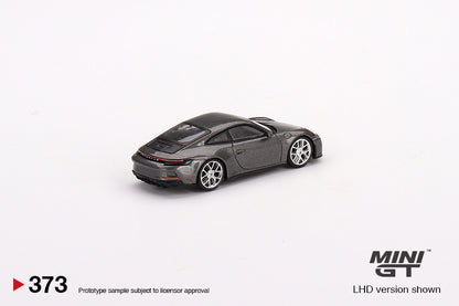 MiniGT 1:64 Porsche 911 (992) GT3 Touring Agate Grey Metallic MiJo Exclusive #373