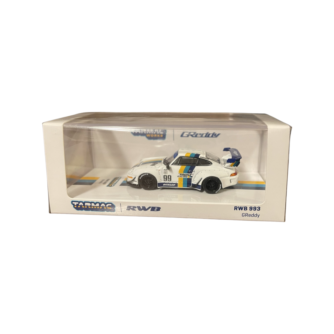 Tarmac Works 1:64 RWB 993 Greddy White