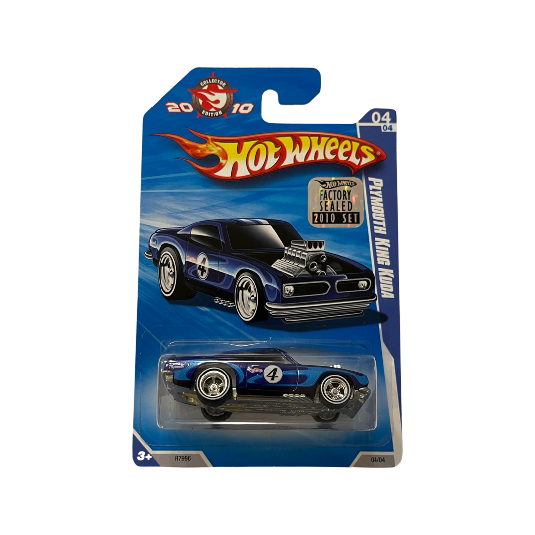 Hot Wheels 2010 Mail In Promotion Factory Sealed Collector Edition Set of 4