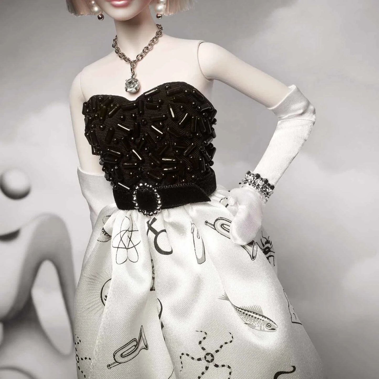 Barbie X Mark Ryden 2022 Collaboration Barbie At The Surrealist Ball Set