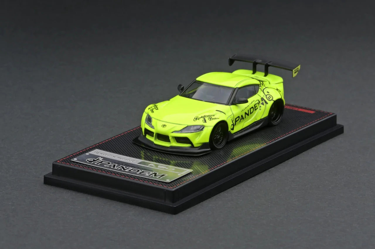 Ignition Model 1:64 Pandem Supra A90 Yellow Green