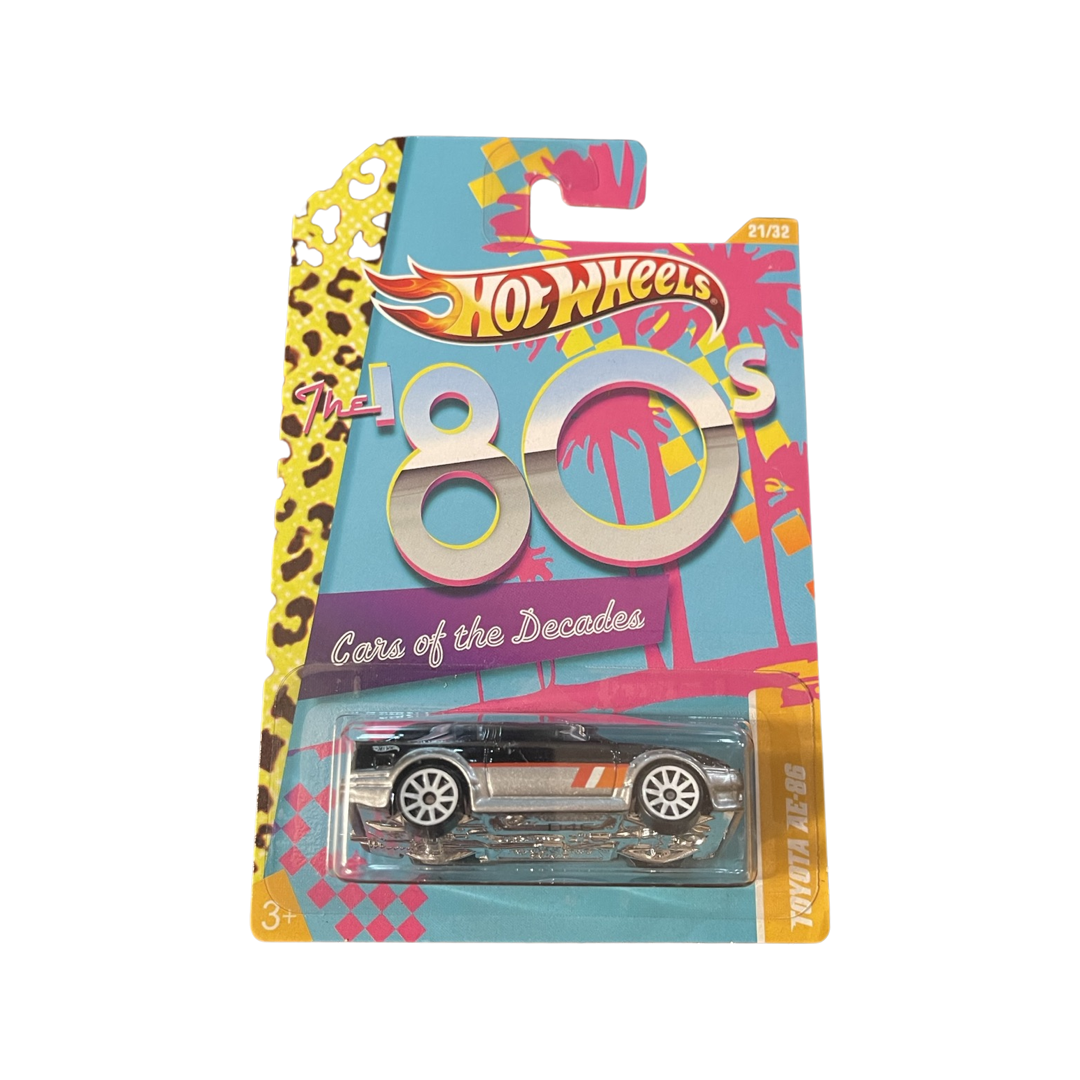 Hot Wheels 2011 Mainline Cars Of The Decades ‘80’s Toyota AE86