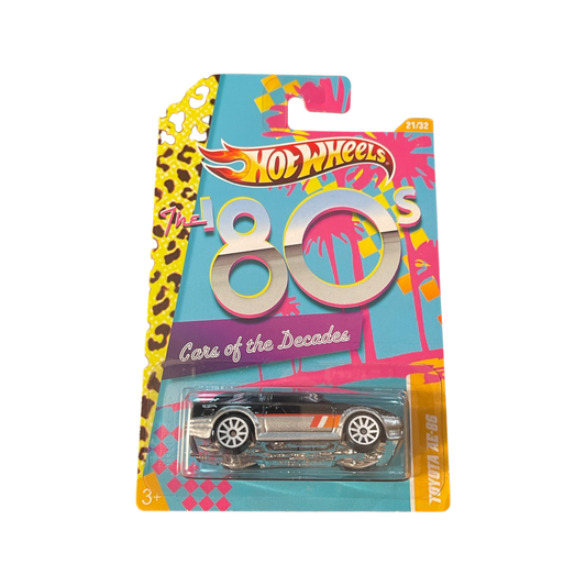 Hot Wheels 2011 Mainline Cars Of The Decades ‘80’s Toyota AE86