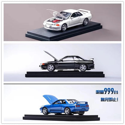 Super Model 1:64 Nissan GT-R R32 With Opening Hood