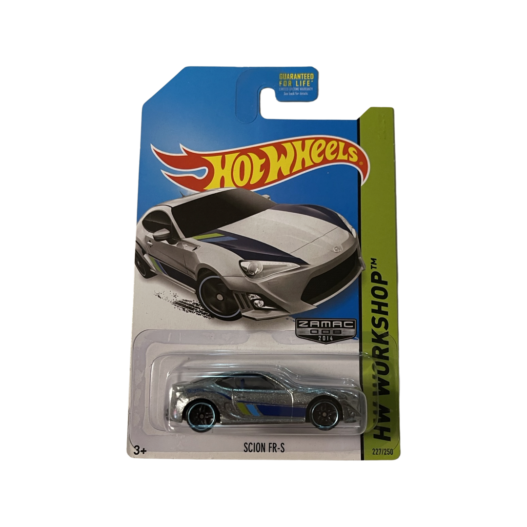 Hot Wheels 2014 Mainline Scion FR-S Zamac