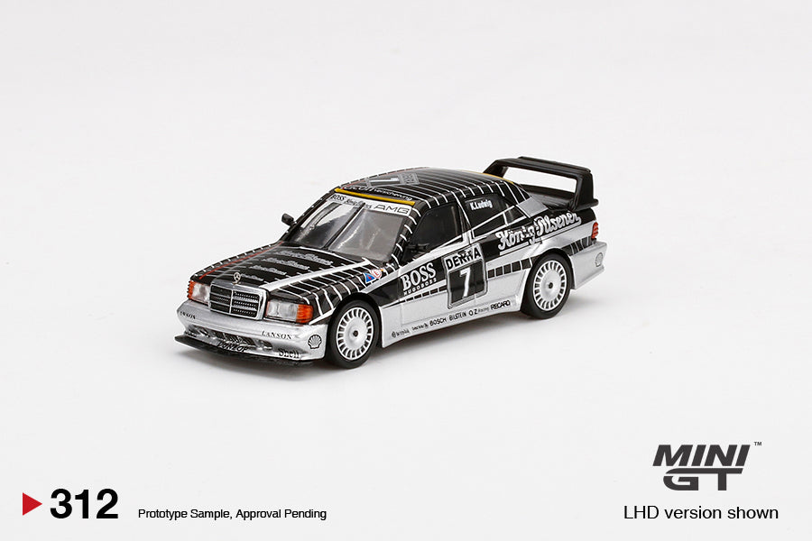 MiniGT Mercedes-Benz 190E 2.5-16 Evolution II #7 AMG-Mercedes 1990 DTM MiJo Exclusive #312