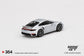 MiniGT 1:64 Porsche 911 Turbo S GT Silver Metallic MiJo Exclusive #354