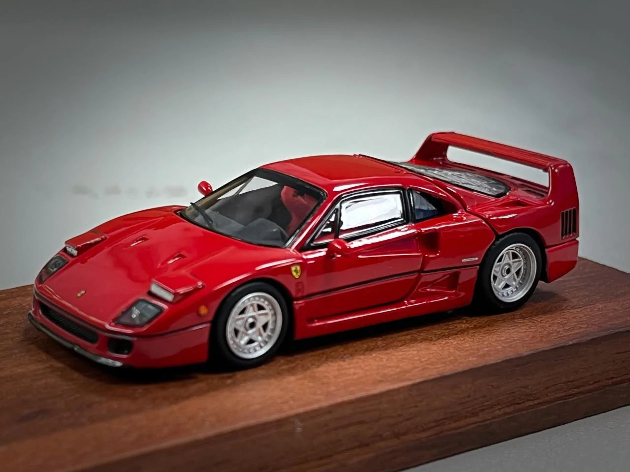 PGM 1:64 Ferrari F40 Red With Fully Opening Compartments