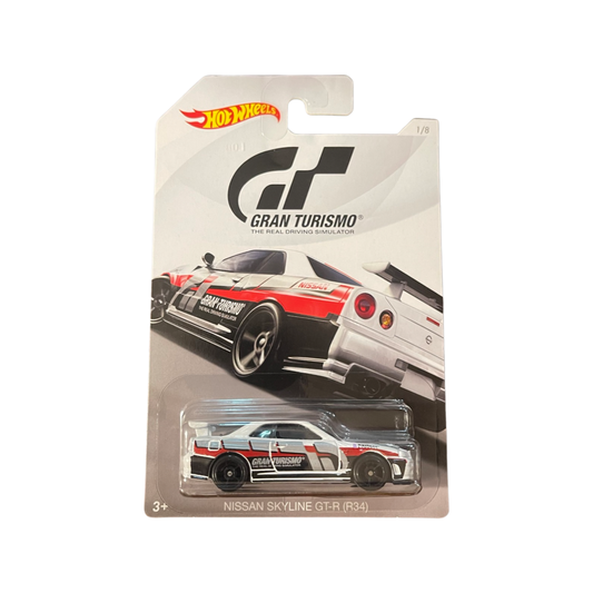 Hot Wheels 2018 Gran Turismo Nissan Skyline GT-R R34