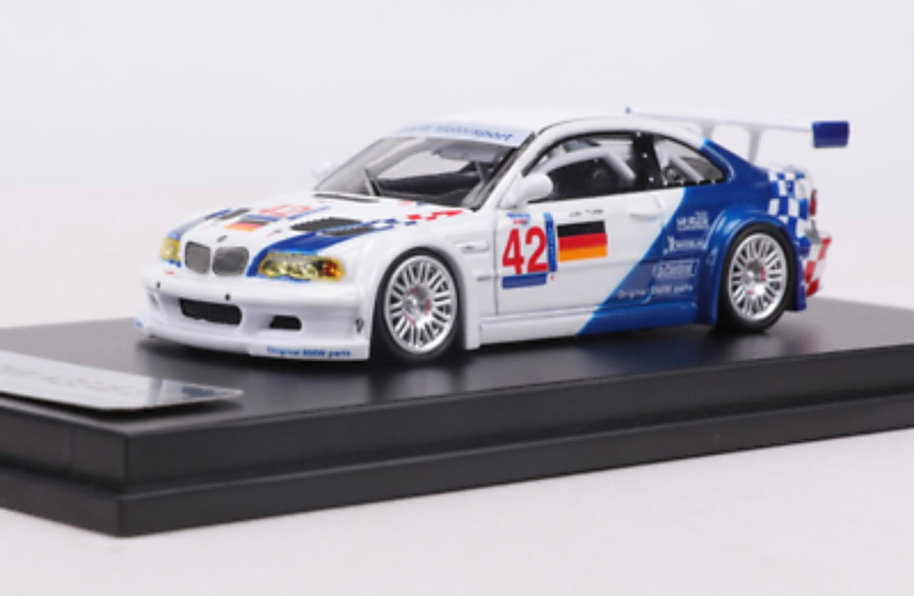 DCM 1:64 BMW M3 E46 GTR - 3 Styles