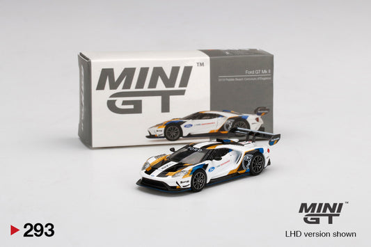 MiniGT Ford GT MK II 2019 Pebble Beach Concours d'Elegance MiJo Exclusive #293