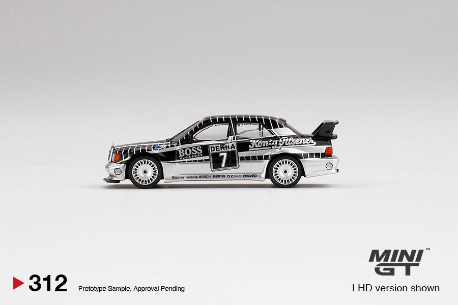 MiniGT Mercedes-Benz 190E 2.5-16 Evolution II #7 AMG-Mercedes 1990 DTM MiJo Exclusive #312