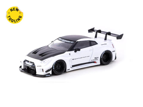 Tarmac Works 1:43 LB-Silhouette Works GT Nissan 35GT-RR White - Hobby43