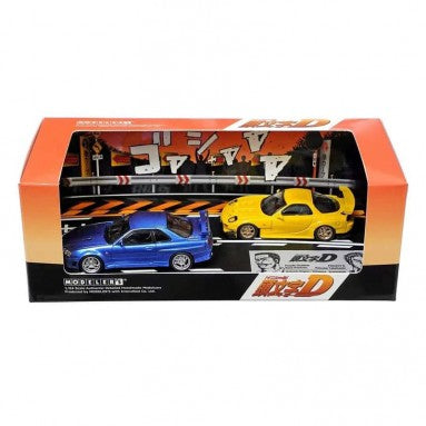 Modeler's64 Initial D Set Vol.8 Keisuke Takahashi Mazda RX7 FD3S VS Kozo Hoshino Nissan Skyline GTR BNR34