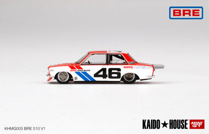 MiniGT x Kaido House 1:64 Nissan Datsun 510 Pro Street BRE510 V1