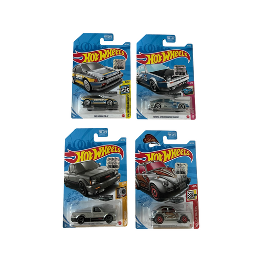 Hot Wheels 2021 Mainline Zamac Lot Of 4