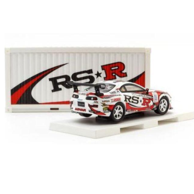 Tarmac Works 1:64 Toyota Supra RSR D1 Drift Car Hong Kong Exclusive