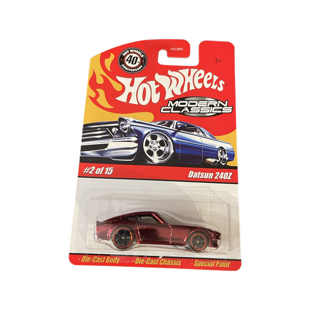 Hot Wheels 2008 Modern Classics Nissan Datsun 240Z Red