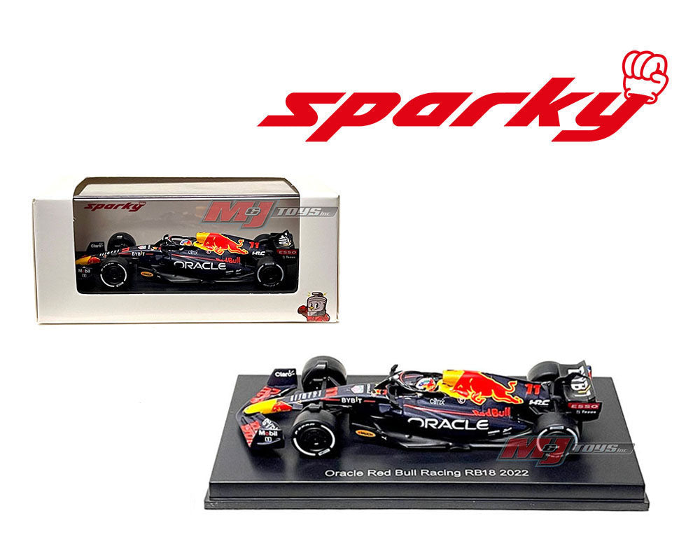 Sparky 1:64 Oracle Red Bull Racing RB18 No.11 Oracle Red Bull Racing 2022 – Sergio Perez