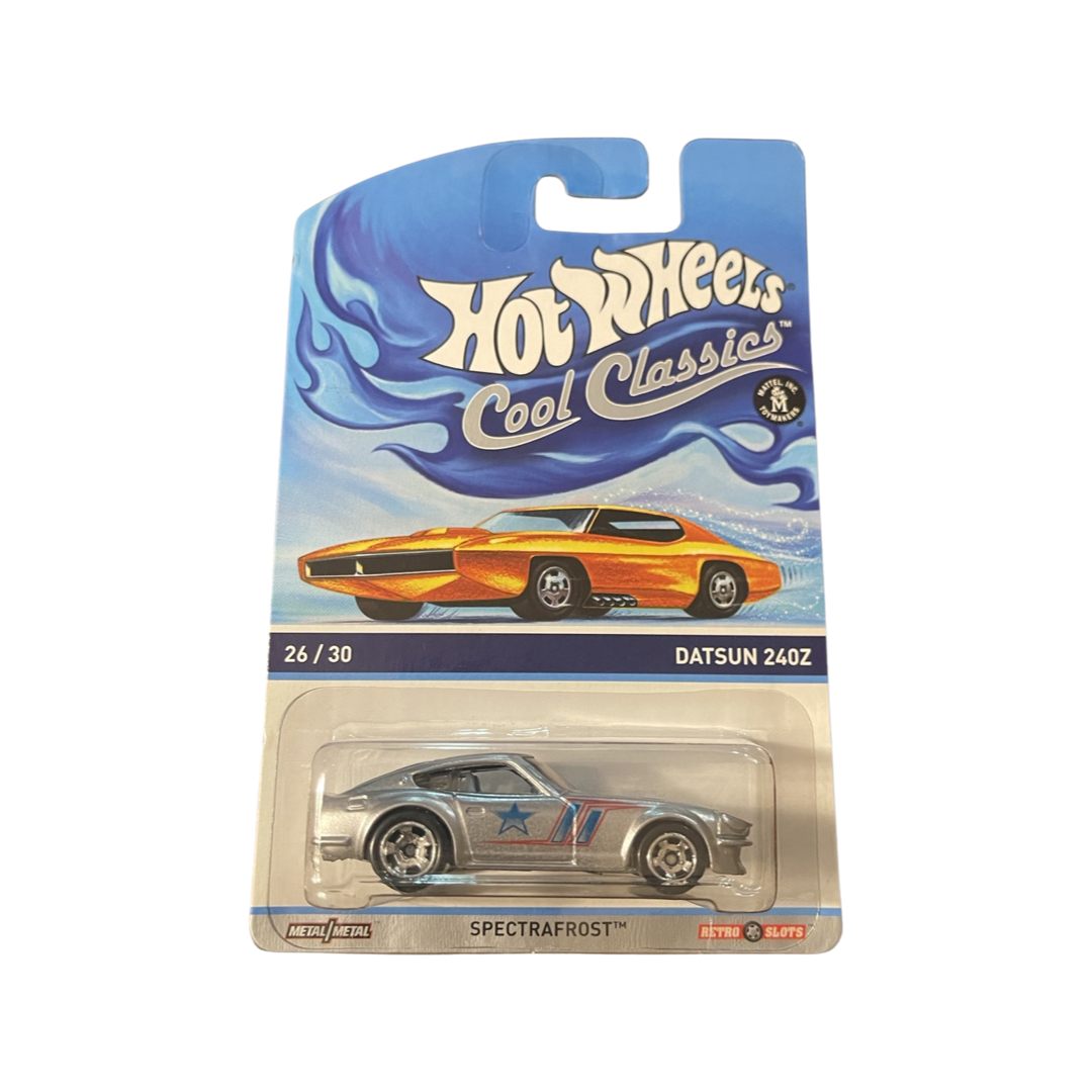 Hot Wheels 2014 Cool Classics Nissan Datsun 240Z Silver