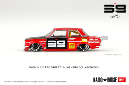 MiniGT x Kaido House 1:64 Nissan Datsun Pro Street SK510 Red