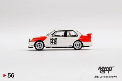 MiniGT 1:64 BMW M3 E30 #42 1991 Deutsche Tourenwagen Meisterschaft - #56