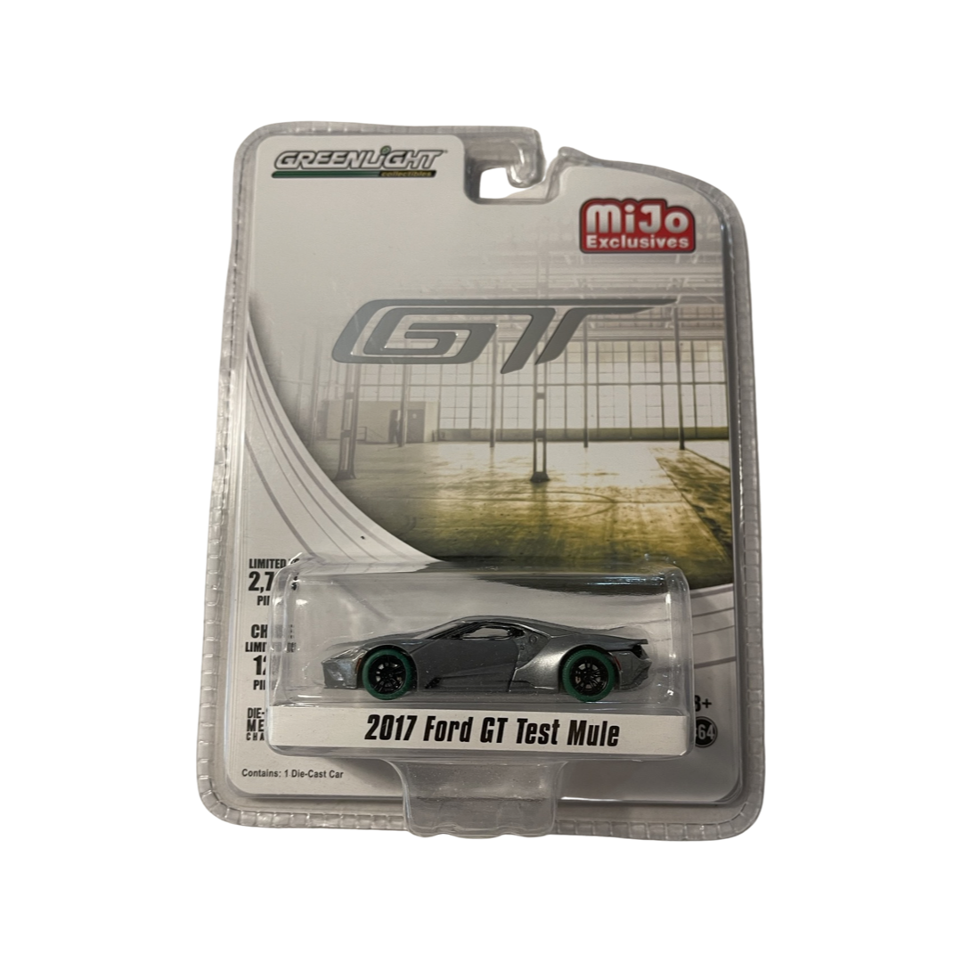 Greenlight Collectibles 1:64 MiJo Exclusives 2017 Ford GT Test Mule Set Regular & Chase
