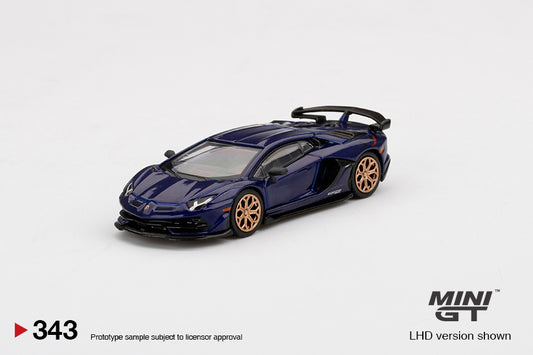 MiniGT Lamborghini Aventador SVJ Viola Aletheia – MiJo Exclusive #343