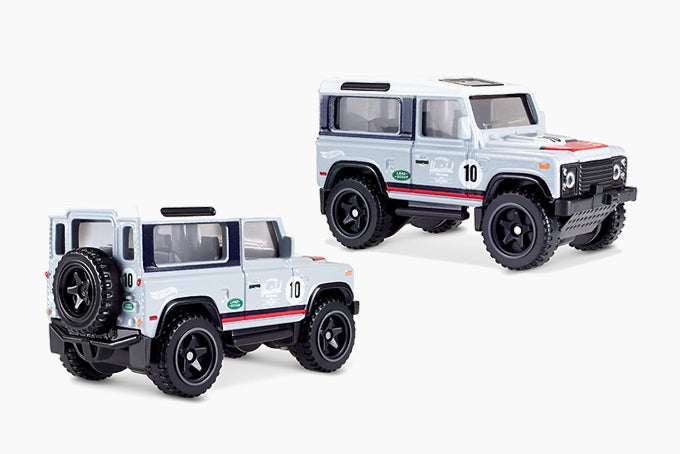 Hot Wheels X Herschel Collaboration Land Rover Defender With Utility Bag