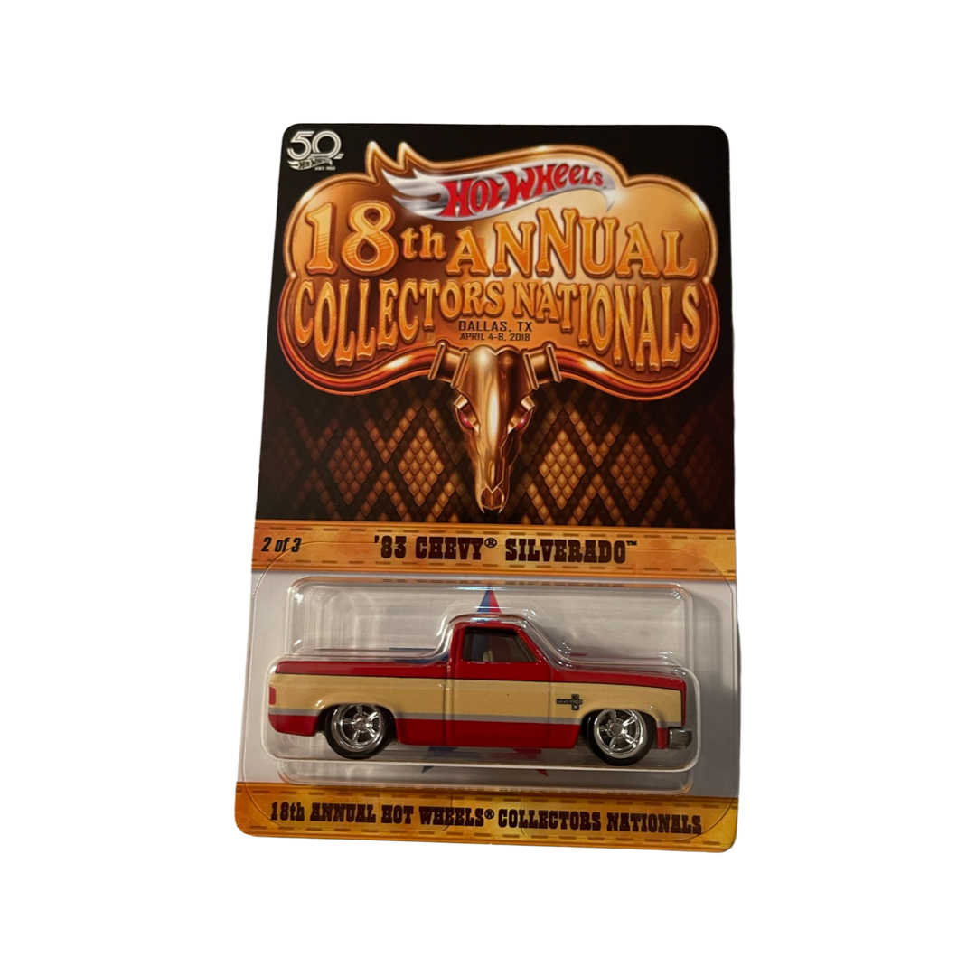 Hot Wheels 18th Annual Collectors Nationals Dallas Convention ‘83 Chevy Silverado Souvenir Car