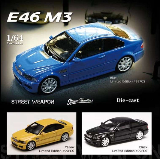 Stance Hunters X Street Weapon 1:64 High Rev Series BMW E46 M3