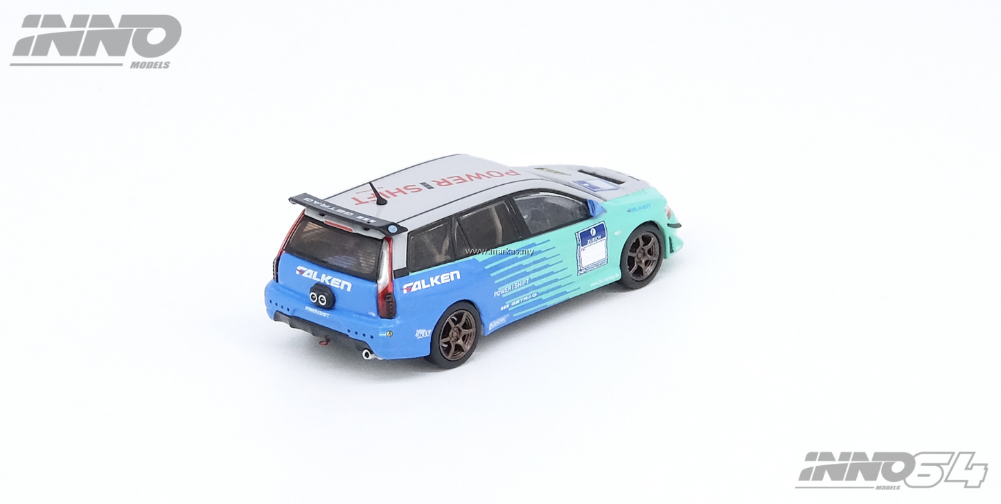 Inno64 1:64 Mitsubishi Lancer Evolution IX Wagon Falken Livery