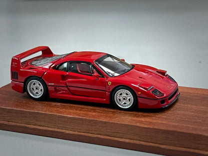 PGM 1:64 Ferrari F40 Red With Fully Opening Compartments