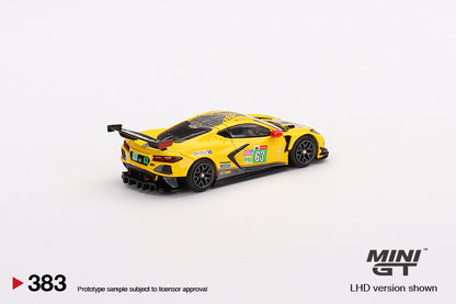 MiniGT 1:64 Chevy Chevrolet Corvette C8.R #63 2021 Le Mans 24 Hrs GTE PRO 2nd Place - MiJo Exclusive #383