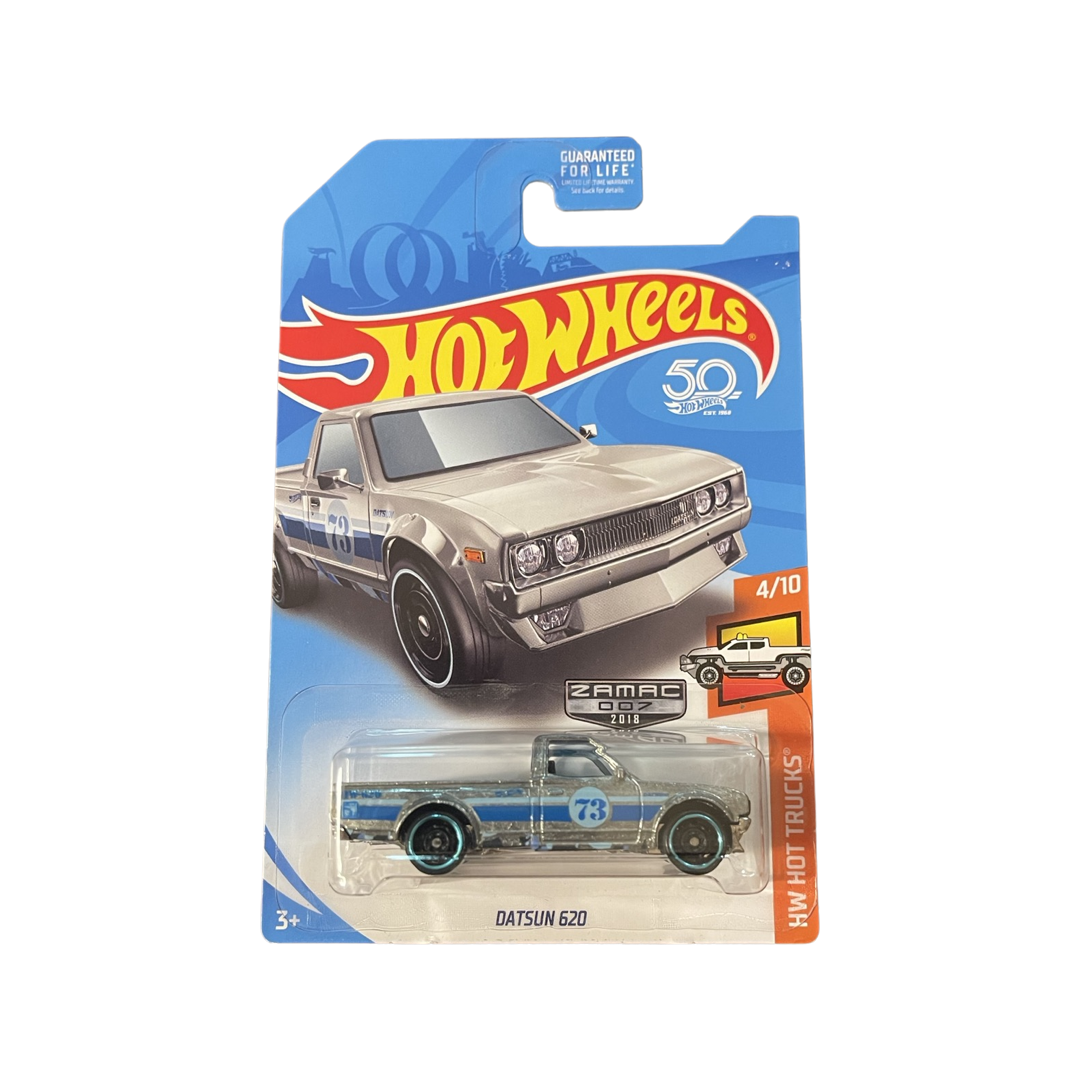 Hot Wheels 2018 Mainline Datsun 620 Walmart Exclusive Zamac