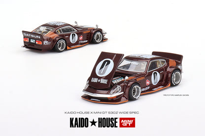 MiniGT x Kaido House 1:64 Datsun Fairlady Z Dark Red