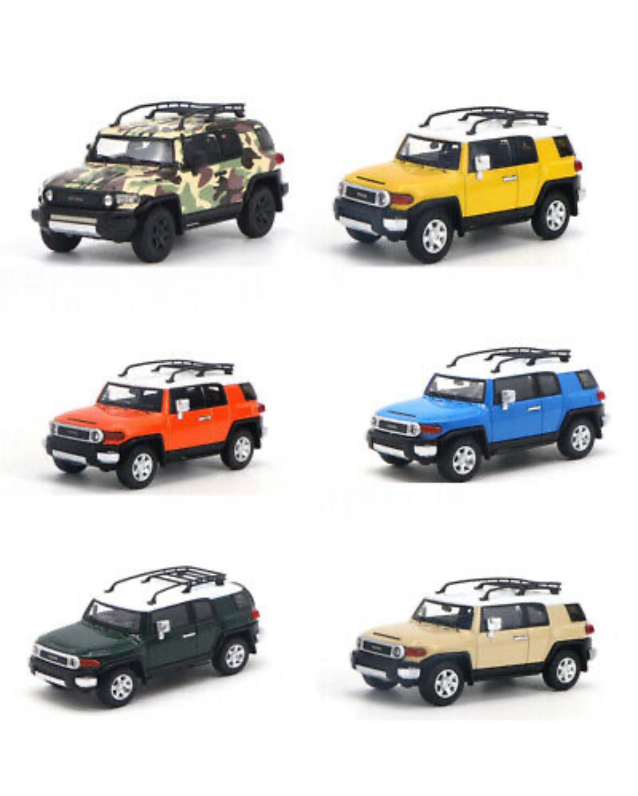 Stance Hunters 1:64 Toyota FJ Cruiser - Treasure Series