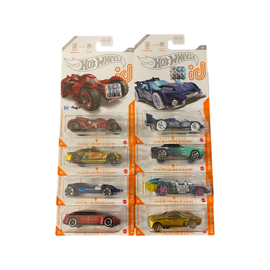 Hot Wheels ID Series 2021 Complete Set Of 8 Factory Sealed