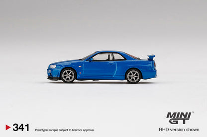 MiniGT 1:64 Nissan Skyline GT-R (R34) V-Spec II Bayside MiJo Exclusive #341