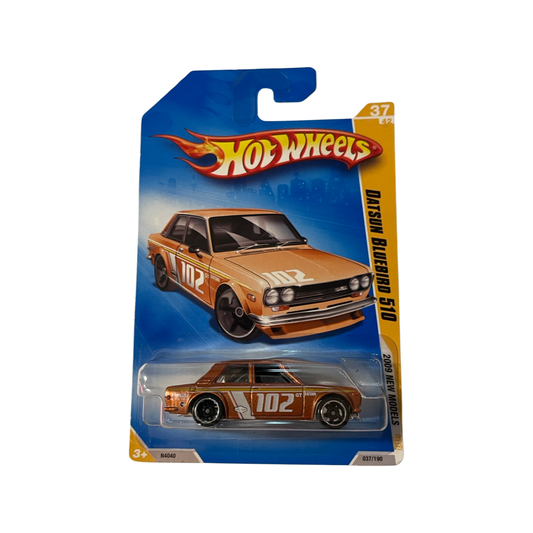 Hot Wheels 2009 Mainline Datsun Bluebird 510 Copper