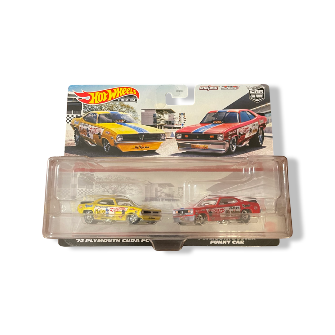 Hot Wheels 2022 Premium Target Exclusive 2 Pack Set Of 3 “956F”