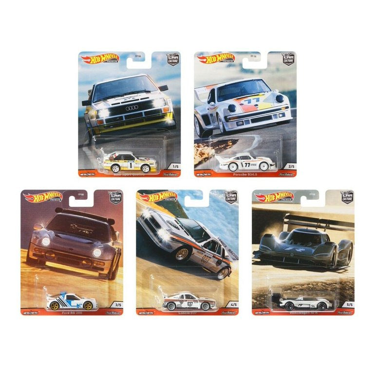 Hot Wheels Premium 2020 Car Culture Thrill Climbers Set of 5